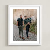 "The Big Picture: Father's Day Framed Photo" - Framed Photo in White by Minted - Framed