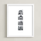 "Photo Strip: Framed Photo " - Framed Photo in White by Minted - Framed