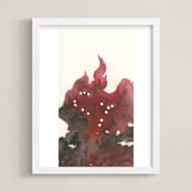 "Gemini Constellation" - Art Print in Agate by Emily Magone - Framed