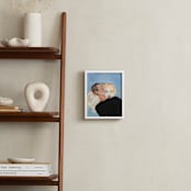 "Recharge" - Art Print in Blue by Mary Ketch - In a Room