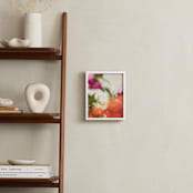 "Protea II" - Art Print in tangerine by Kamala Nahas - In a Room