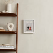 "Heritage Frame: Portrait Foil Framed Photo" - Foil Framed Photo in Rose Gold by Stacey Meacham - In a Room