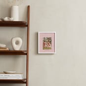 "Drops of Love: Portrait Framed Photo" - Framed Photo in Cream by Leia Matt - In a Room