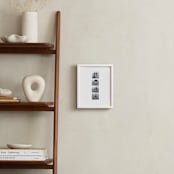 "Photo Strip: Framed Photo " - Framed Photo in White by Minted - In a Room