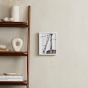 "City In Dots No. 1" - Art Print in Black and White by Michelle Waldie - In a Room
