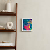 "Abstract Painting3" - Art Print in red by Ramoncita - aticnomar - In a Room