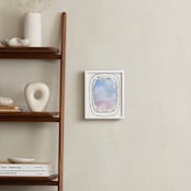 "Jet-Setter" - Art Print in Sky by Michelle Waldie - In a Room