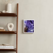 "Depth of Winter" - Art Print in Blueberry Smoothie by Janie Allen - In a Room