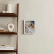 "Urban Abstract" - Art Print in Warm Grey by Becky Nimoy - In a Room