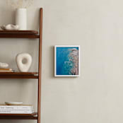 "Turquoise I" - Art Print in Turquoise Blue by lulu and isabelle - In a Room
