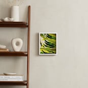 "Peekaboo Fern" - Art Print in Fern by Lisa McLean - In a Room