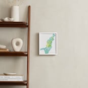 "The Appalachian Trail" - Art Print in Blue Grass by Debb W - In a Room