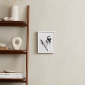 "Sochi Shreddin'" - Art Print in Black and White by Mark Kirby - In a Room
