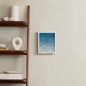 "Soller" - Art Print in Blue by Laura Browning - In a Room