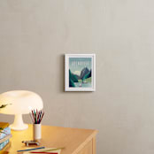 "Visit Arendelle" - Art Print in Glacier by Erica Krystek - In a Room