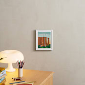 "Welcome to Paradise Falls from Disney and Pixar's Up" - Art Print in Waterfall by Erica Krystek - In a Room