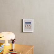 "Day at the Beach" - Art Print in Sand by Britt Mills - In a Room