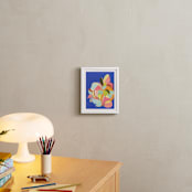 "Butterfly Dream" - Art Print in Cobalt Blue by Eunmee Studio - In a Room