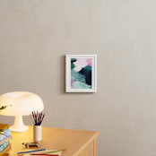 "Vivid Splash" - Art Print in Ocean by Melanie Severin - In a Room