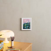 "Feel So Fine" - Art Print in Emerald Green by Sarina Diakos - In a Room