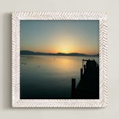 "Lake Tahoe Series" - Art Print in Sunrise Lake Tahoe by Neeta Sawhney - Framed