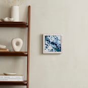 "Verdant Ocean" - Art Print in Sea Blue by Katie Craig - In a Room