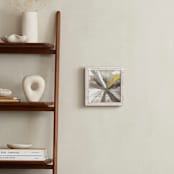 "Bright Star Series 3" - Art Print in Neutrals by Angela Simeone - In a Room