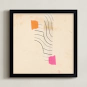 "My Kind of Clean" - Art Print in Basic Clean by Bethania Lima - Framed