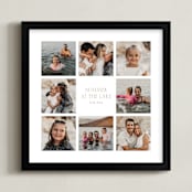 "Eight Photo: Square Framed Photo" - Framed Photo in Taupe by Up Up Creative - Framed