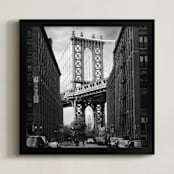 "Disney's Dumbo" - Art Print in Black and White by Mark Kirby - Framed