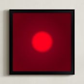 "Sun in the dust. Variations 37" - Art Print in Bloody Sun by Arash Fattahi Acosta - Framed