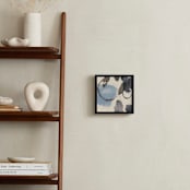 "Amorphous 2" - Art Print in Light Blue by Renée Stramel - In a Room