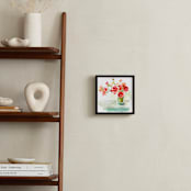 "Meander" - Art Print in Fuchsia by Betty Hatchett - In a Room