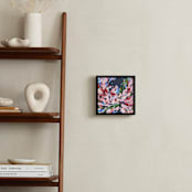"Red Floral No.2" - Art Print in Floral Red by Katie Craig - In a Room