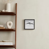 "Volcano Hidden in the Clouds 3" - Art Print in Monochromatic by Mary Ann Glynn-Tusa - In a Room