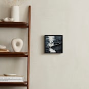 "Dazzle" - Art Print in Storm by Becky Kisabeth Gibbs - In a Room