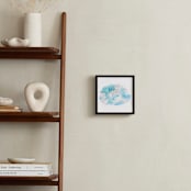 "Cloud" - Art Print in sky blue by Kanika Mathur - In a Room