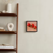 "Cherry Tomatoes" - Art Print in Cherry Tomato Red by Andy Mars - In a Room