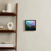 "Resiliency" - Art Print in Sky Blue by Mechelle Gilford - In a Room