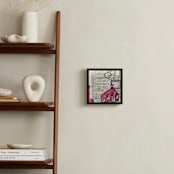 "Schoolhouse Rock No.2" - Art Print in Red by Kelly Maron Horvath - In a Room