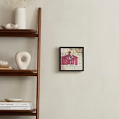"Schoolhouse Rock No.3" - Art Print in Red by Kelly Maron Horvath - In a Room