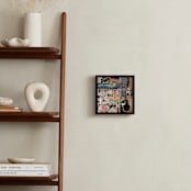 "La dee da" - Art Print in White by Misty Hughes - In a Room