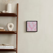 "Pathway" - Art Print in Pink by Christine Llewellyn - In a Room