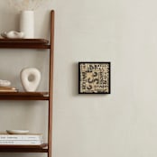 "Balyeat" - Art Print in Black by Misty Hughes - In a Room