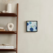 "Bring Me To Life" - Art Print in Blue by Julie Hawkins - In a Room