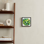 "Peridot" - Art Print in Peridot Green by Paper Monkey Press - In a Room