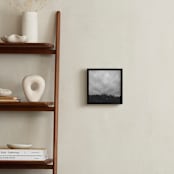 "Treeline" - Art Print in Storm Cloud Gray by Five Sparrows - In a Room