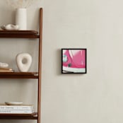 "Punch Buggy" - Art Print in Fushia by Mechelle Gilford - In a Room