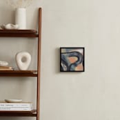 "Get Closer To Neutral Series 3" - Art Print in Tan and Bone by Angela Simeone - In a Room