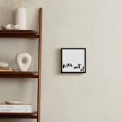 "The box" - Art Print in black by Lulaloo - In a Room